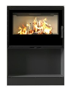 KARI80 INSERT-ESTUFA CON LEÑERO