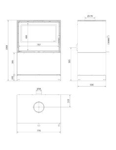 KARI80 INSERT-ESTUFA CON LEÑERO 2